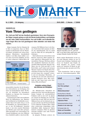 Ausgabe 1 / 2005