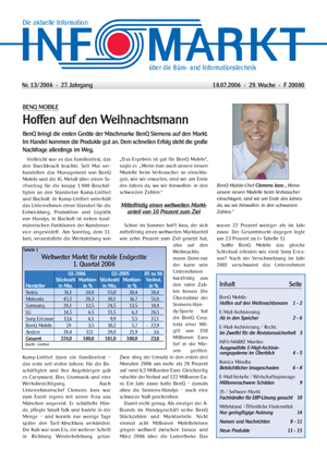 Ausgabe 13 / 2006