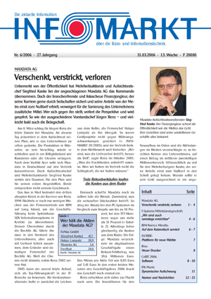 Ausgabe 6 / 2006
