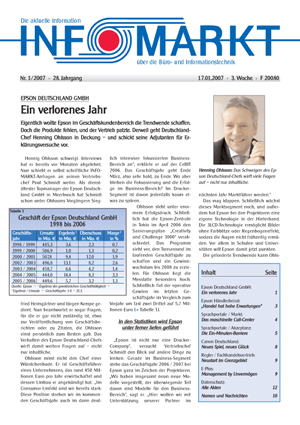 Ausgabe 1 / 2007