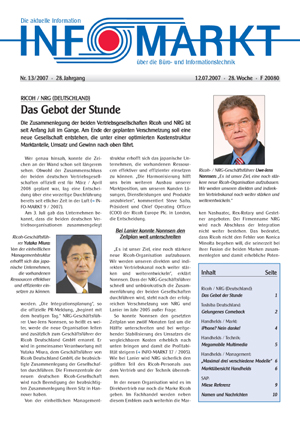 Ausgabe 13 / 2007