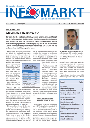 Ausgabe 23 / 2007
