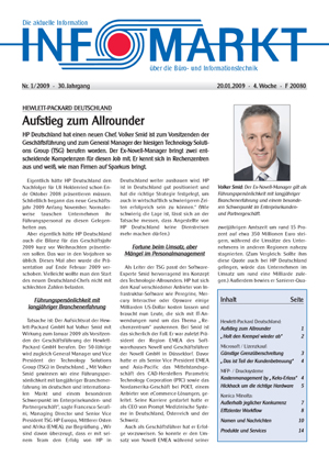 Ausgabe 1 / 2009