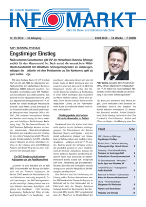 Ausgabe 15 / 2010