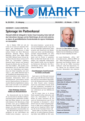 Ausgabe 20 / 2010