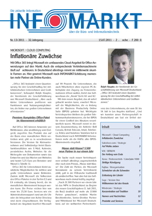 Ausgabe 13 / 2011
