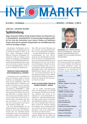 Ausgabe 6 / 2011