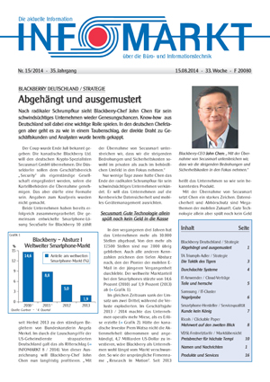 Ausgabe 15 / 2014