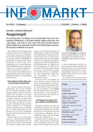 Ausgabe 4 / 2014
