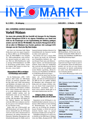 Ausgabe 1 / 2015