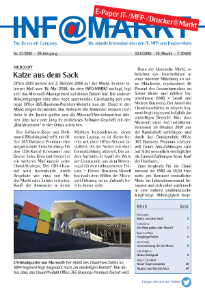 Ausgabe 27 / 2018