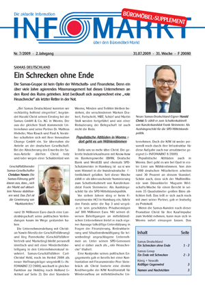 Ausgabe 7 / 2009